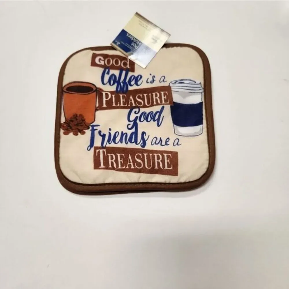 Coffee Lovers Bundle Block‎ Calendar Oven Mitts Coffee Cup Dish Towel